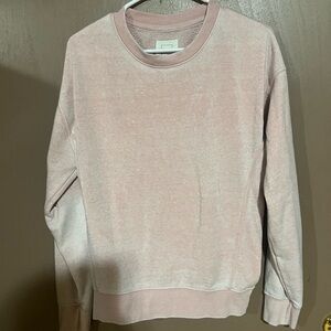 Reflex Blush Pink Textured Sweatshirt